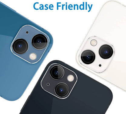 Camera Lens Protector for Iphone 14 & Iphone 14 plus 2022,Premium HD Clear Tempered Glass Lens Cover Flim[Case Friendly][Scratch-Resistant][Easy Installation][Night Circle]